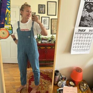 Lucy & Yak Blue Overalls Size Small